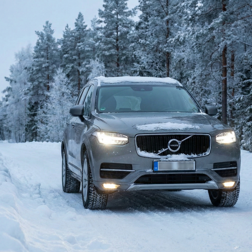 Gatavs ziemai volvo
