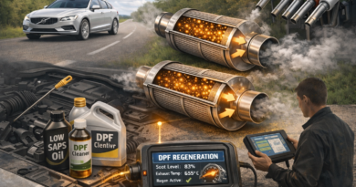 Volvo DPF filtra reģenerācija un pareiza ekspluatācija